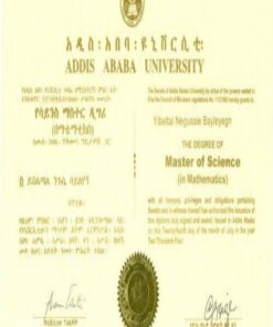 Buy Degree From the Addis Ababa University