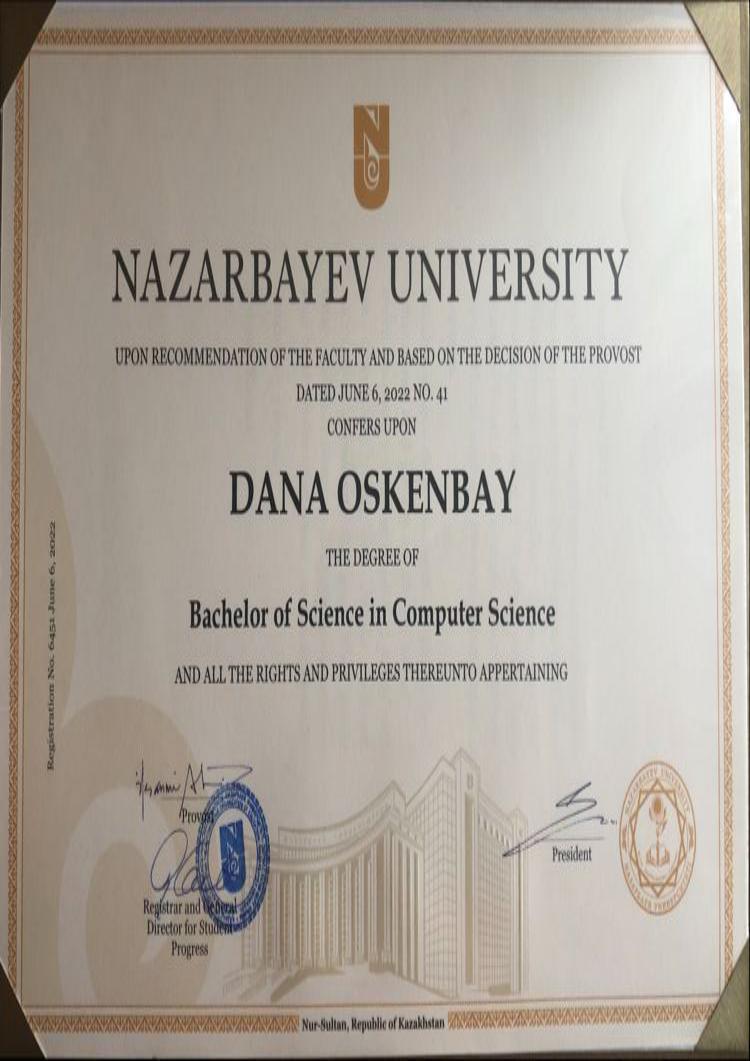 Buy Degree From the Nazarbayev University