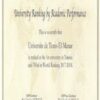 Buy Degree from the Université de Tunis El Manar