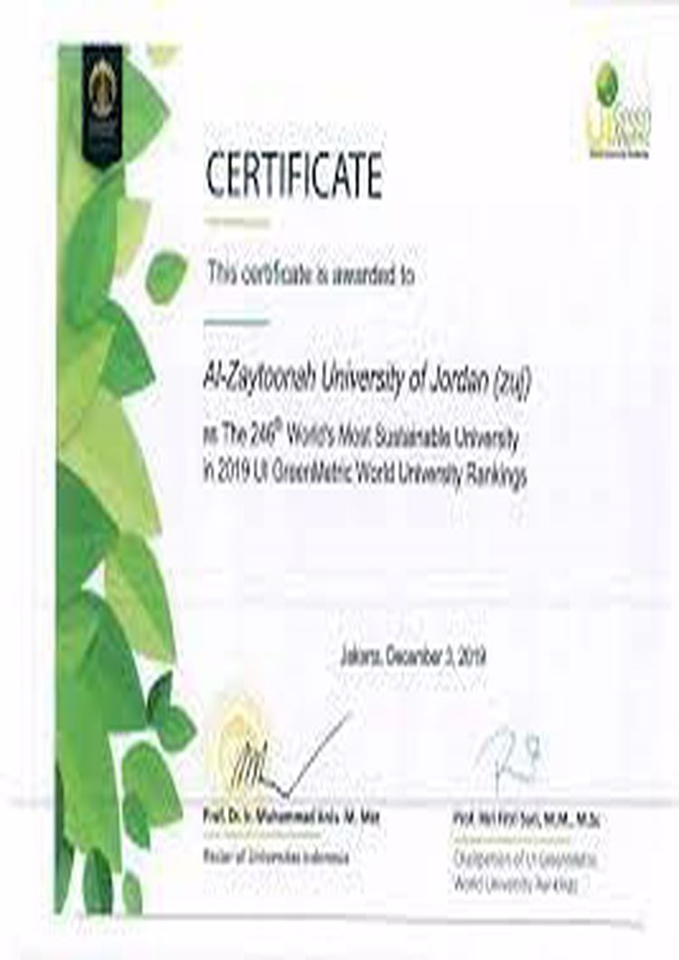 Buy college degree from The Al-Zaytoonah University of Jordan