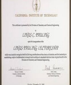 Buy college degree from The California Institute of Technology