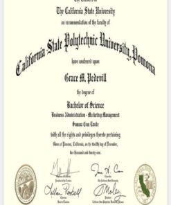 Buy college degree from The California State Polytechnic University, Pomona