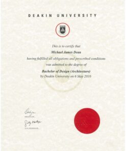 Buy college degree from the Deakin University