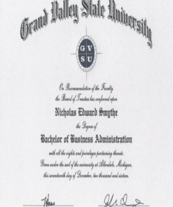 Buy college degree from The Grand Valley State University