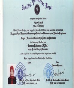 Buy college degree from the Institut Pertanian Bogor
