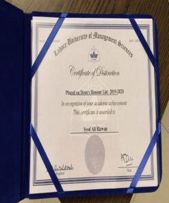 Buy college degree from the Lahore University of Management Sciences