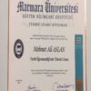 Buy college degree from the Marmara Üniversitesi