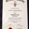 Buy college degree from the McMaster University