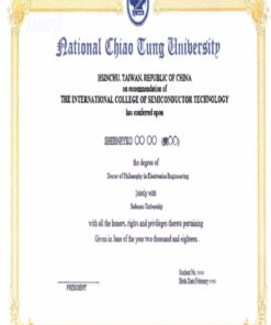 Buy college degree from the  National Chiao Tung University