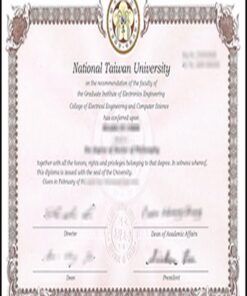 Buy college degree from the National Taiwan Normal University