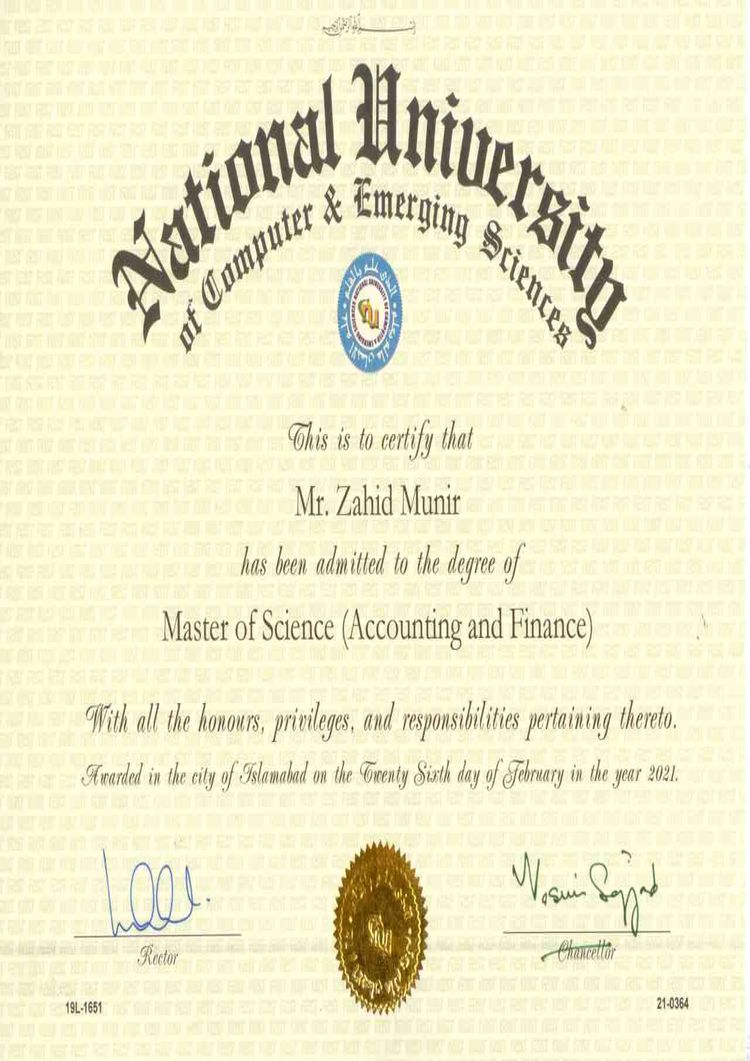 Buy college degree from the National University of Computer and Emerging Sciences
