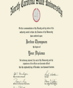 Buy college degree from The North Carolina State University
