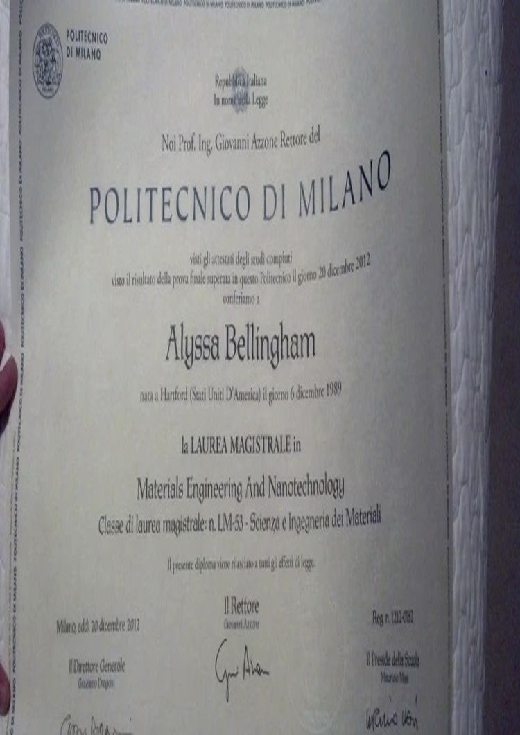Buy college degree from the Politecnico di Milano