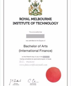 Buy college degree from the RMIT University