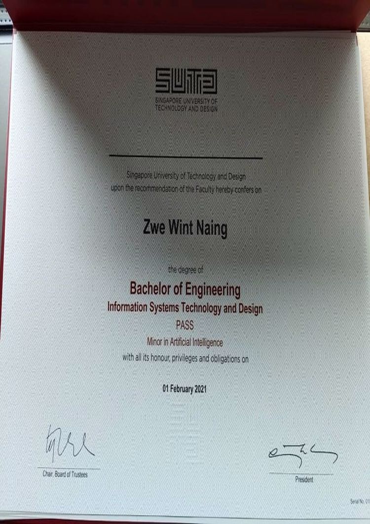 Buy college degree from the Singapore University of Technology and Design