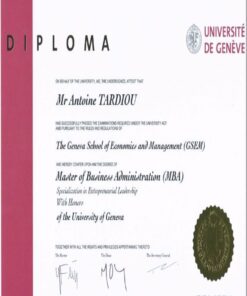 Buy college degree from the Université de Genève