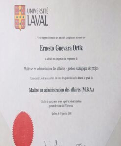 Buy college degree from The Université Laval
