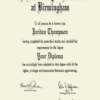 Buy college degree from The University of Alabama at Birmingham