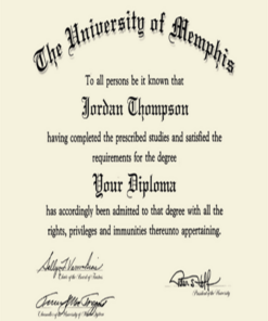Buy college degree from The University of Memphis