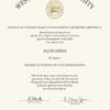 Buy college degree from The West Virginia University