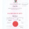 Buy college degree from the University of Zambia